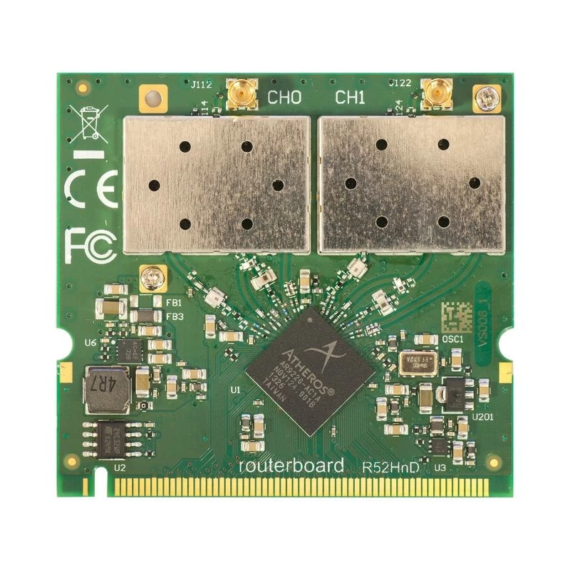 Tarjeta de red MikroTik R52HND Wi-Fi interna