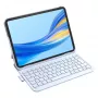 Funda tipo folio con teclado Bluetooth Inateck BK2007 para iPad Air 11 pulgadas (27,9 cm) — distribución QWERTZ, batería de 250 mAh