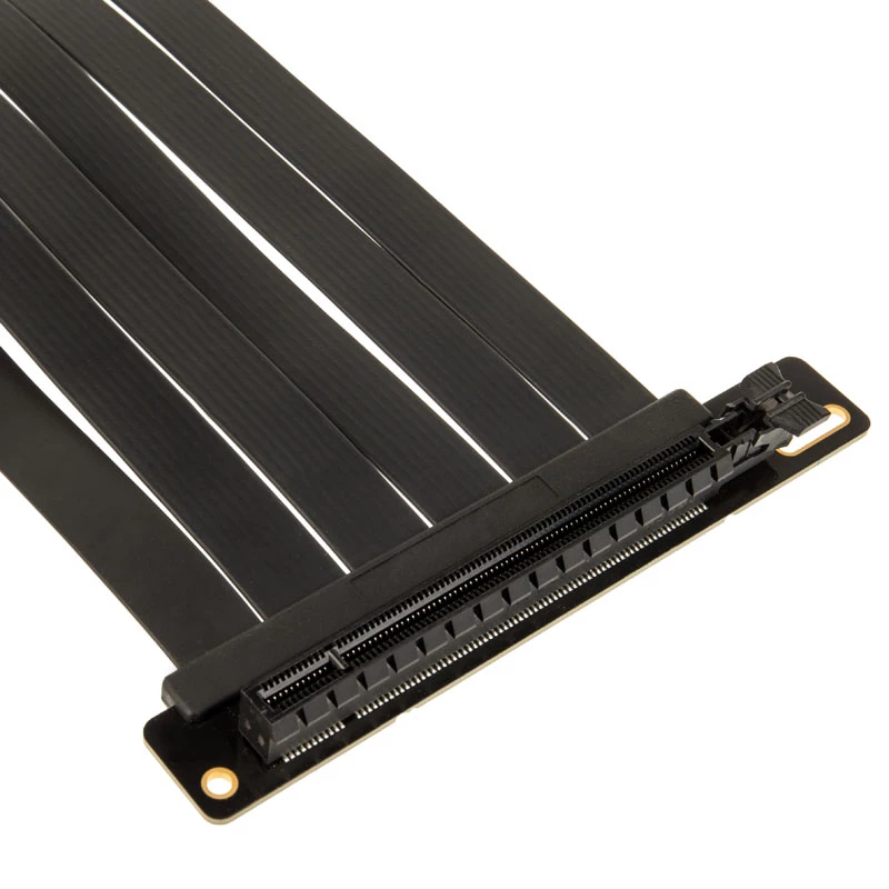 Cable riser Kolink PCI Express 5.0 x16 a x16, 90 grados, negro – 30 cm
