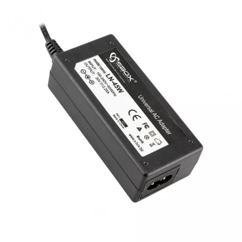 Adaptador Sbox para portátiles Lenovo LN-45W