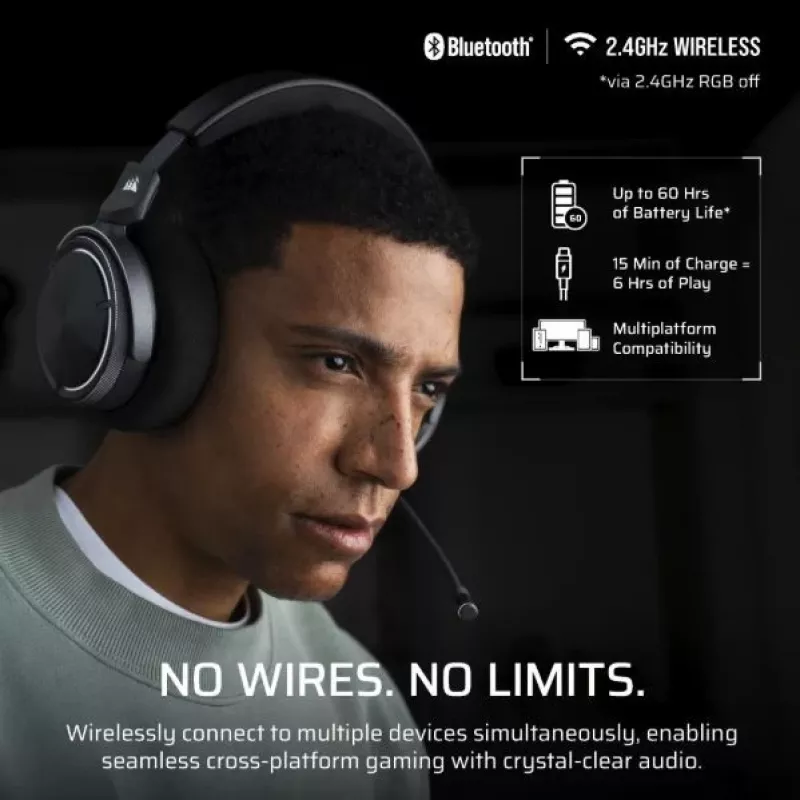 Auriculares Virtuoso Max Wireless Carbon