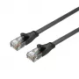 Unitek C1811GBK Cable Ethernet plano Cat6 UTP, 3 m, negro