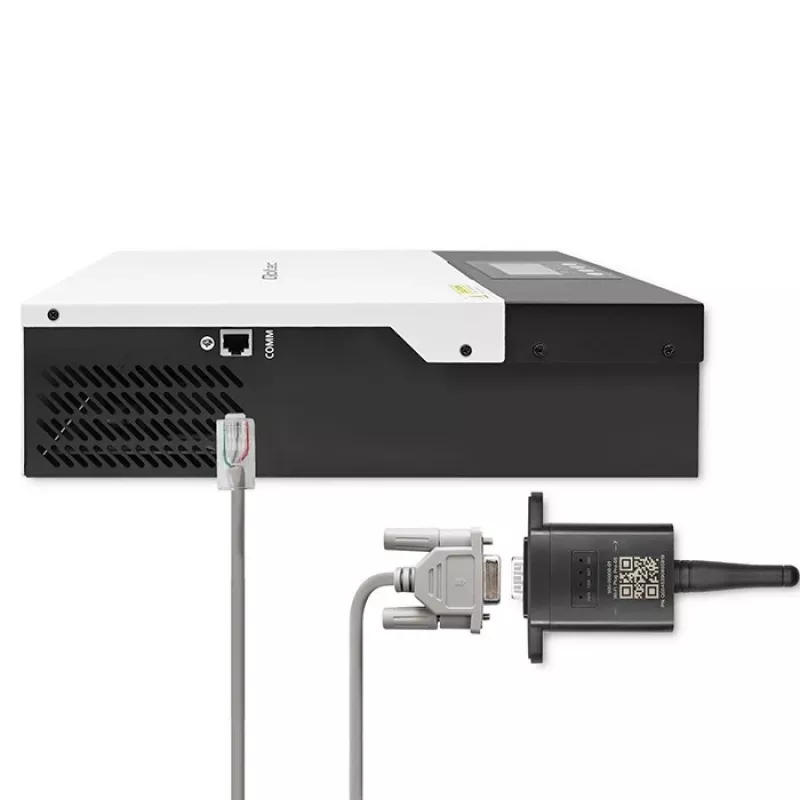 Módulo Wi‑Fi para inversor solar QOLTEC 53963 RS232 — conectividad RS232, modelo 53963