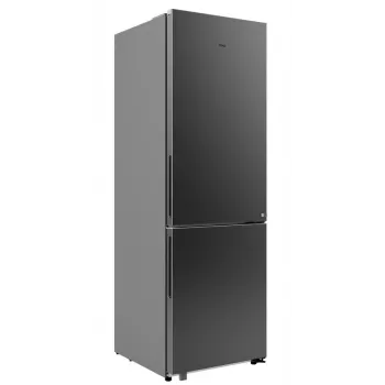 Frigorífico-congelador independiente TEKA RBF 54650 SS XL, Acero inoxidable, 401 L capacidad total, Congelador inferior, No Frost, Control táctil