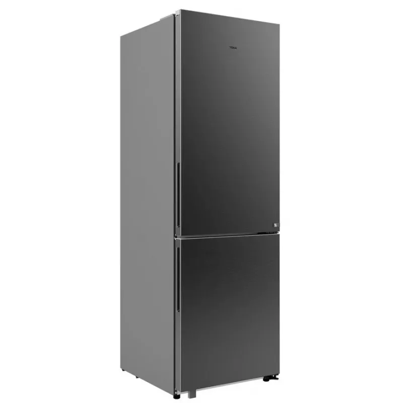 Frigorífico-congelador independiente TEKA RBF 54650 SS XL, Acero inoxidable, 401 L capacidad total, Congelador inferior, No Frost, Control táctil