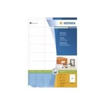 HERMA SuperPrint - etiquetas - blanco - 37 x 70 mm - 200 unidades 24) (4615)