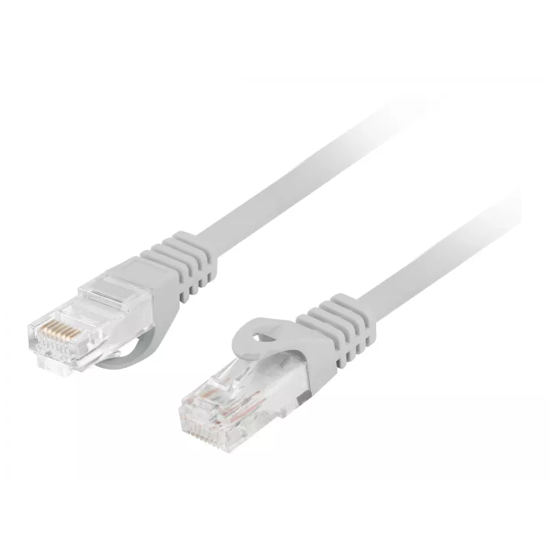 Cable de red LANBERG PCU6-10CU-1000-S Cat6 U/UTP RJ-45 directo 10 m gris