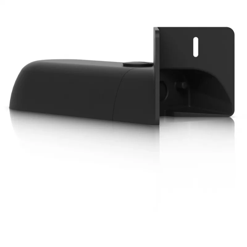 Ubiquiti accesorio de montaje en pared negro que fija la G5 Turret Ultra a una pared, esquina O un mástil