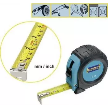 Cinta métrica Hazet 2 m acero 2154N-2 (2154N-2)
