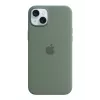 Apple iPhone 15 Plus Funda de silicona con MagSafe - Cypress