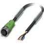 Cable sensor-actuador M12 recto 4 polos 10 m SAC-4p-1 - cable - cable sensor/actuador (1446333)