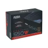 Fuente de alimentación AZZA PSAZ-550W ATX 550 W, 80 PLUS Bronze, ventilador de 120 mm