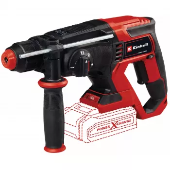 Power X-Change martillo perforador de batería TE-HD 18/20 Li - Solo, 18 voltios (negro/rojo, sin batería ni cargador, en maletín de transporte)