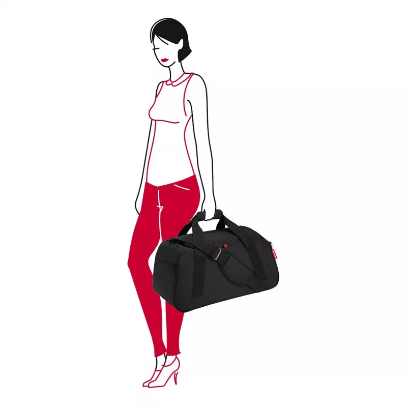Reisenthel activitybag Bolsa de deporte Negra 35 l Poliéster (MX7003)