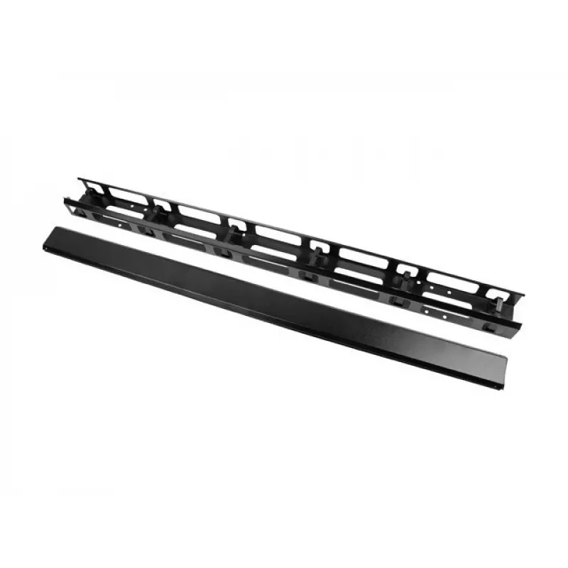 Organizador vertical de cables LANBERG AK-1212-B 22U Negro, set de 2 uds.