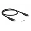 Delock - carcasa para almacenamiento - M.2 - tarjeta M.2 NVMe - USB 3.1 (Gen 2) - negro (42614)