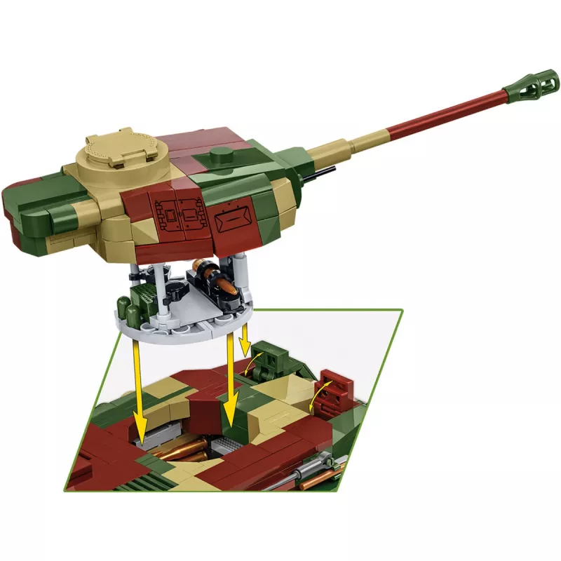 Blocks WWII PZKPFW IV AUSF.G 1107 bloques