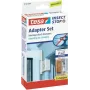 Adaptador para mosquitera tesa Comfort para marco de aluminio, blanco, 55193-00