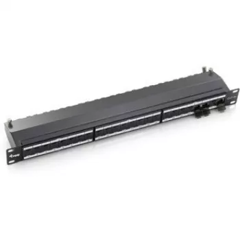 Equip Patch Panel 24 puertos Cat.6A apantallado, gris claro