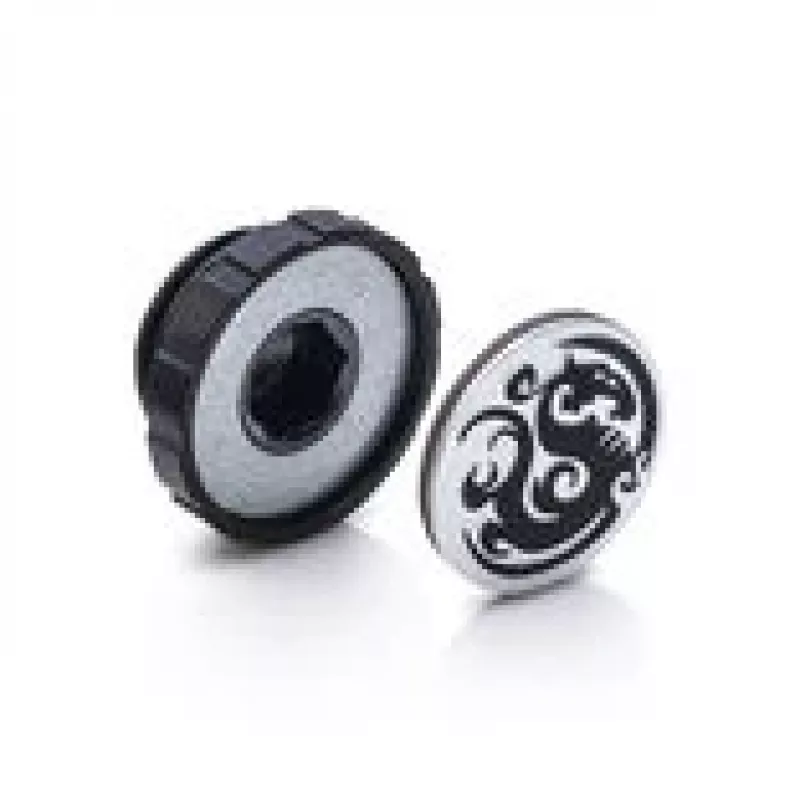 Tapones Roscados G1/4 BitsPower (4 uds.) — Serie Artemis, negro mate