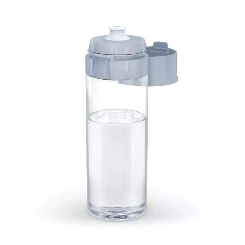 Botella filtrante BRITA Vital azul pastel 600 ml con 2 filtros MicroDisc, sin BPA, apta para lavavajillas
