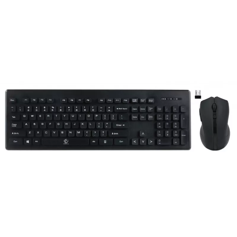Conjunto de teclado y ratón inalámbrico Millenium