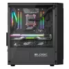 Caja de ordenador Logic Concept Atos AM-ATOS-10-0000000-0002 ATX negra