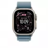 Correa Apple MFTH4ZM/A accesorio para smartwatch Blue Titanium