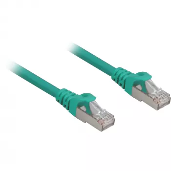 Cable de red Sharkoon Cat.6a SFTP RJ-45 Cat6a 10 m verde