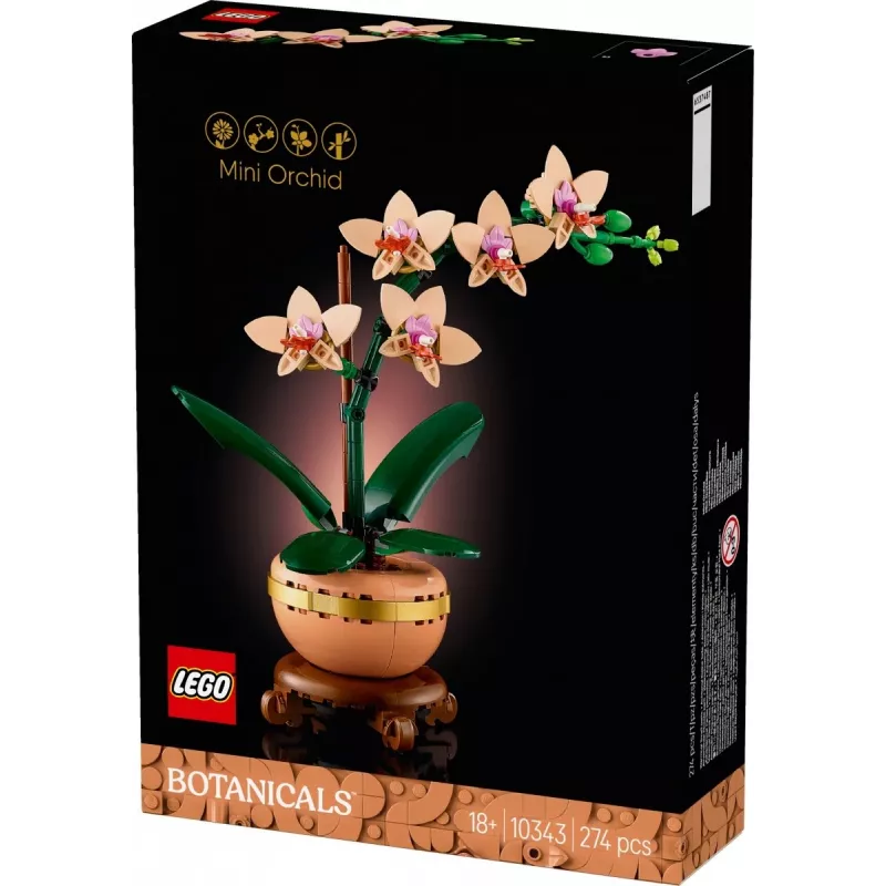 LEGO ICONS 10343 The Botanical Collection - Mini orquídea