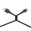 Cable USB-A a USB-C Aukey CB-NAC1, 1 m, nailon trenzado, USB PD 60 W, USB 2.0