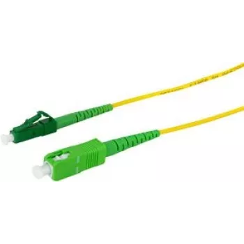 LogiLink Cable de fibra óptica, SC-Simplex - LC-Simplex, OS2, 2,0 m Conector SC-Simplex - Conector LC-Simplex, Fibra: G657.A2, - 1 ud. (FPSLS02)