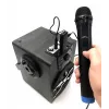 Media-Tech MT395 Accent Pro micrófonos inalámbricos de karaoke, pack de 2