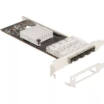 Tarjeta PCI Express x4 a 4 x ranura SFP Gigabit LAN i350 DeLOCK (88342)