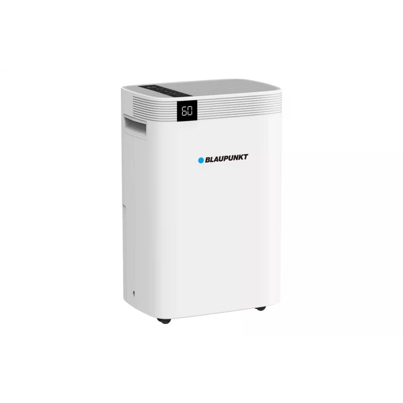 Deshumidificador BLAUPUNKT ADH601 — depósito de 2,5 l, 16 l/24h, 245 W, 48 dB, Wi‑Fi, para 20–40 m², blanco
