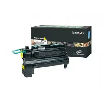 Tóner Lexmark C792X1YG 30000 páginas amarillo