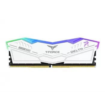 DIMM 32 GB DDR5-6000 (2x 16 GB) kit dual, memoria RAM blanca, FF4D532G6000HC38ADC01, Delta RGB, INTEL XMP