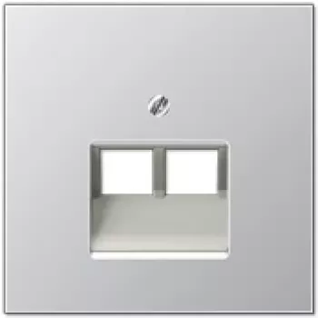 JUNG AL 2969-2 UA - aluminio - aluminio - RJ-45