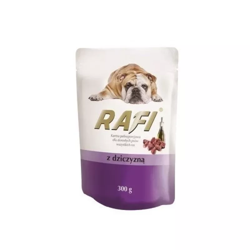DOLINA NOTECI RAFI Comida húmeda para perros jabalí, arándano, arándano rojo 300 g
