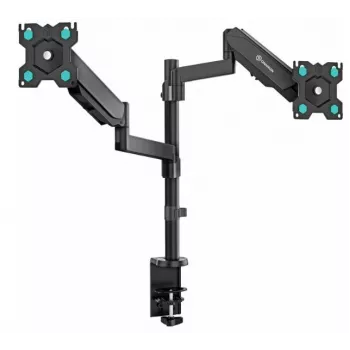 Soporte de pared ONKRON G140-B para monitores de 13–32 pulgadas, negro, compatible con VESA