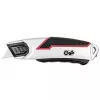 Cúter Wedo 78 837 Negro Rojo Plata Hoja recambiable 60 mm Ancho 166 mm Largo