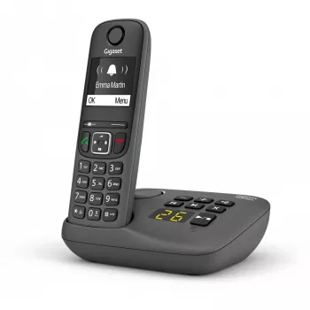Teléfono analógico/DECT Gigaset AE690A Identificador de llamadas Terminal inalámbrico Antracita