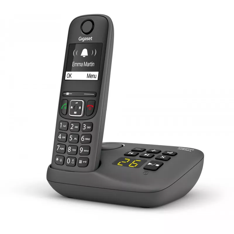 Teléfono analógico/DECT Gigaset AE690A Identificador de llamadas Terminal inalámbrico Antracita