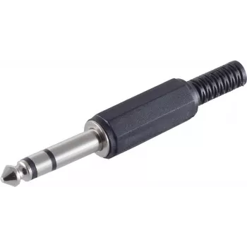 Conector de cable ShiverPeaks BS50100 6,3 mm negro