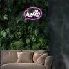 Luces de neón decorativas MANTA SNL08PKT rosa/blanco – tira LED flexible, iluminación decorativa de bajo voltaje