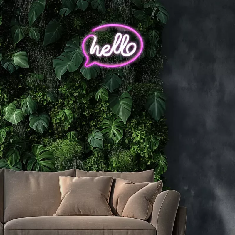 Luces de neón decorativas MANTA SNL08PKT rosa/blanco – tira LED flexible, iluminación decorativa de bajo voltaje