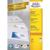 Etiquetas autoadhesivas rectangulares Avery 3481 permanente blanco 2100 uds.