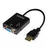 Adaptador HDMI-VGA con audio AK-76 Savio SAVAK-76