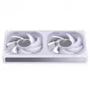 Ventilador de carcasa JONSBO ZB-240W 2x120mm ARGB PWM – blanco