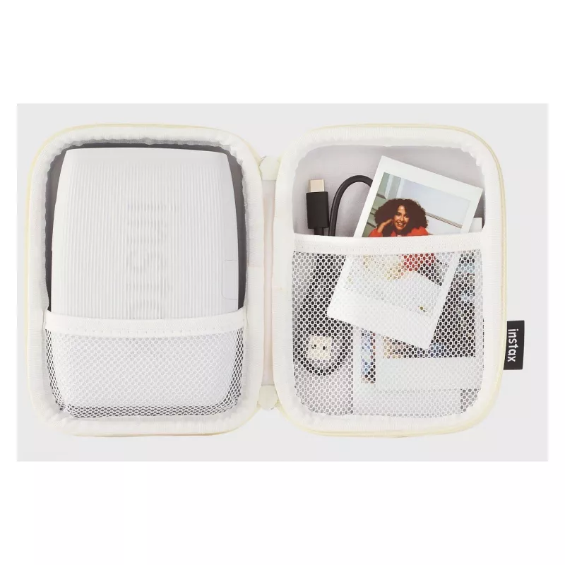 Funda protectora Fujifilm Instax mini Link 3 — clay white